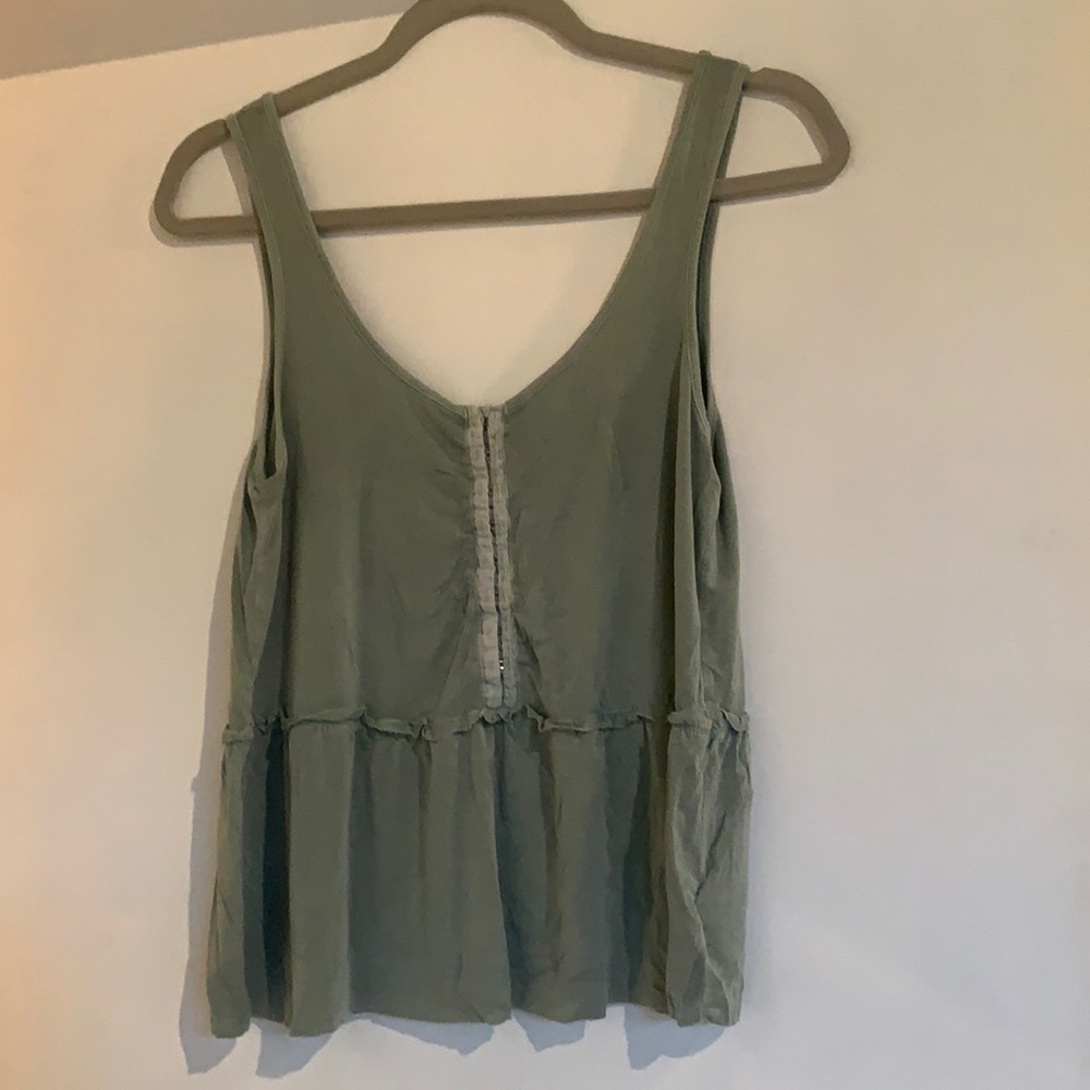 COPY - American Eagle button front tank top